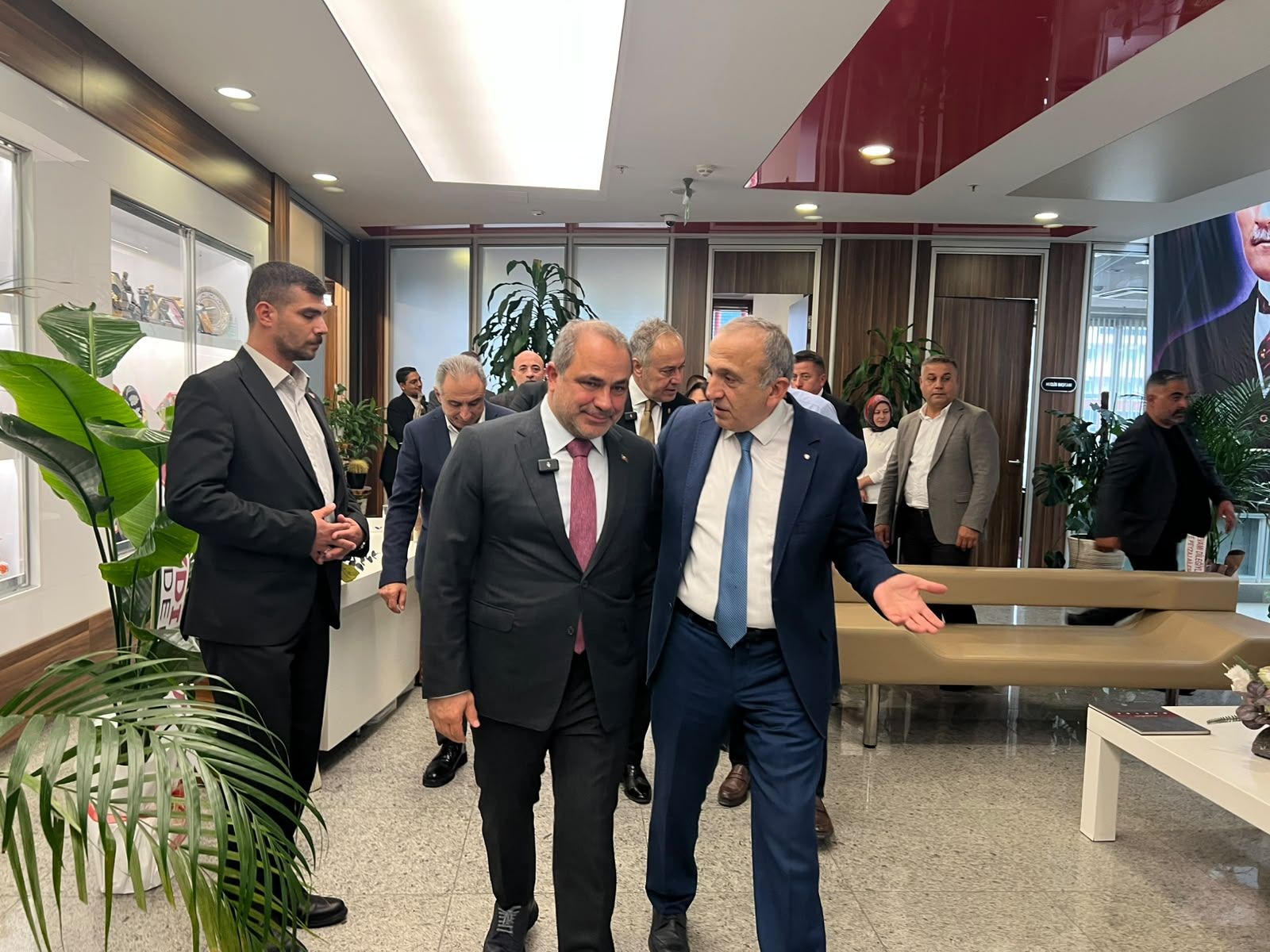 Mhp Manisa’dan Mehmet Yılmaz’a Hayırlı Olsun Ziyareti (1)