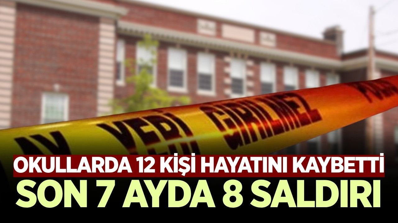 Okullarda korkutan bilanço: Son 7 ayda 8 saldırı