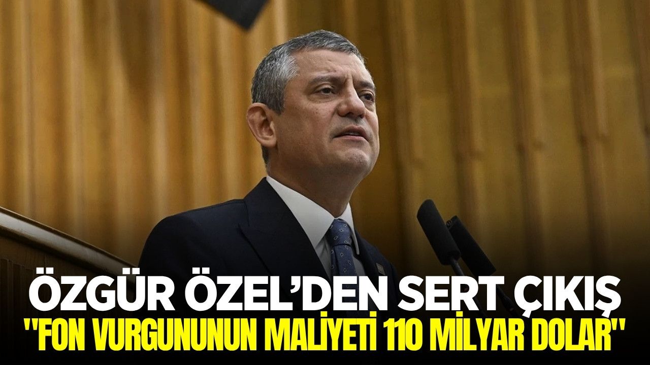 Özgür Özel fon skandalına ilişkin değerlendirmede bulundu
