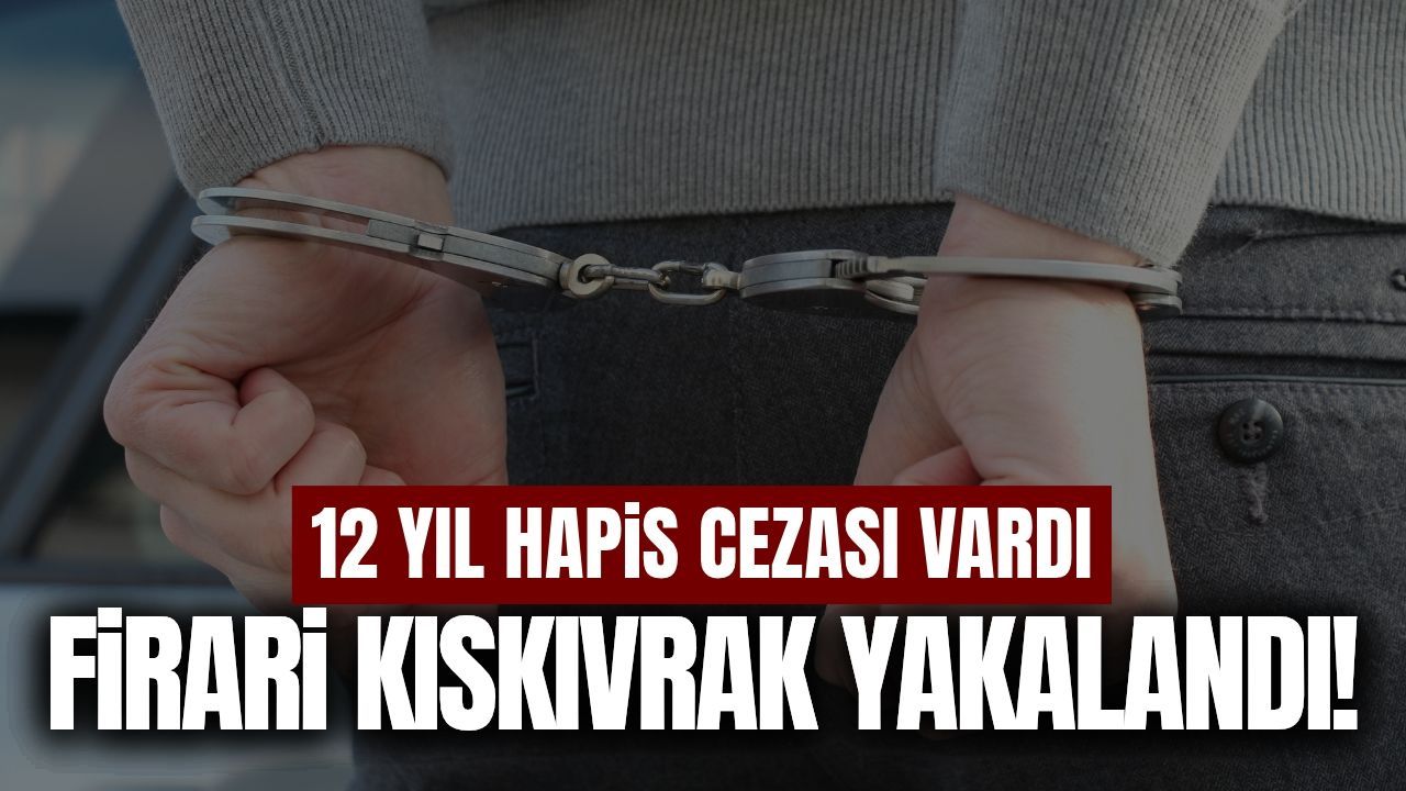 Salihli’de 12 yıl hapis cezası bulunan firari yakalandı