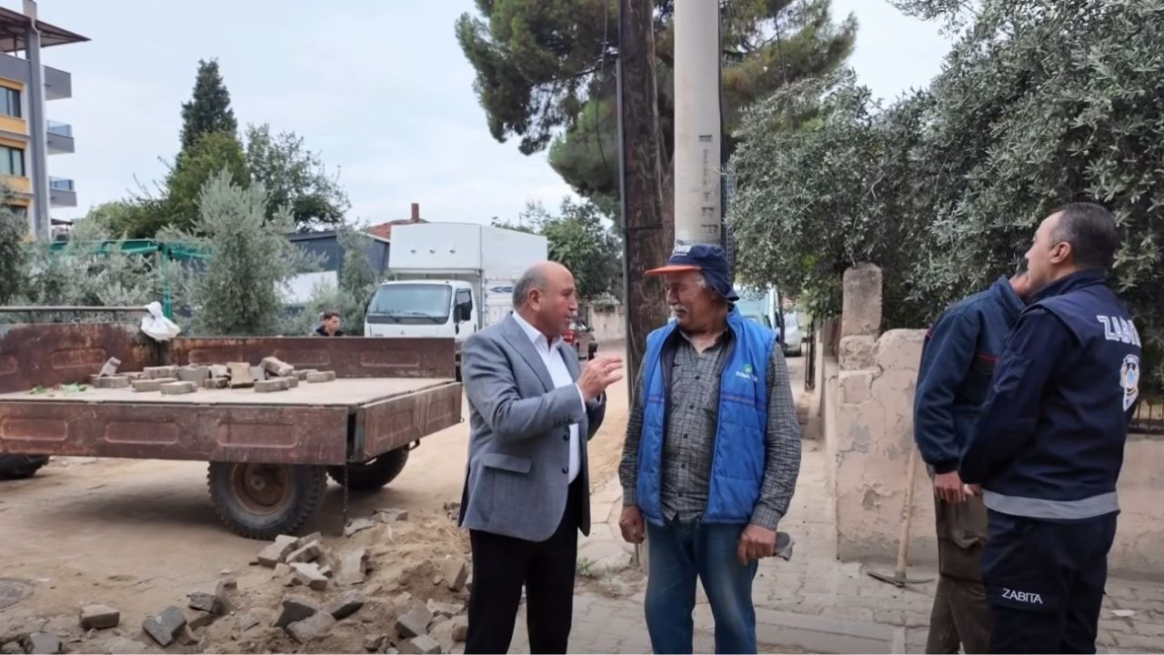 Sarıgöl'de Doğal Gaz Çalışmaları Sürüyor! (1)