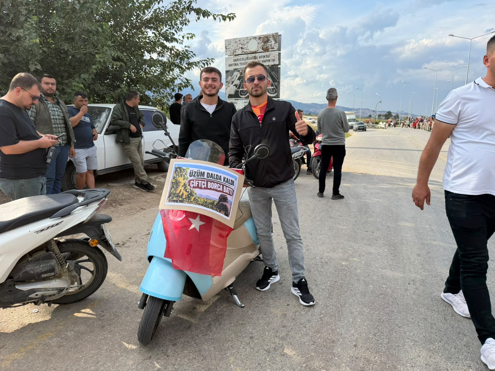 Sarıgöl'de Traktör Konvoyu (2)