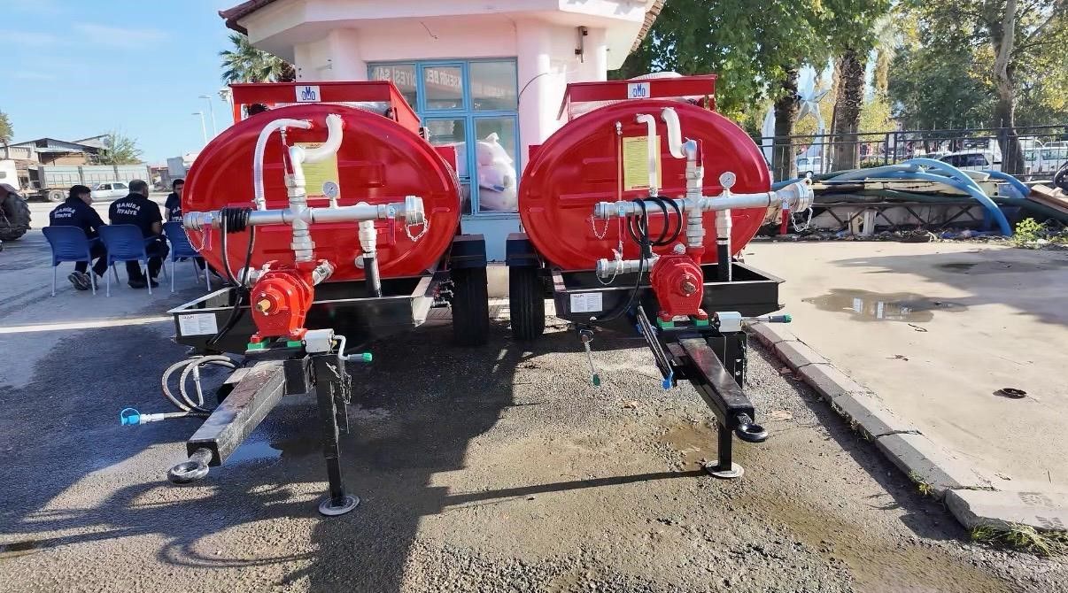 Sarıgöl'de Yangınlara Karşı Kritik Hamle Tanker Teslim Edildi (1)