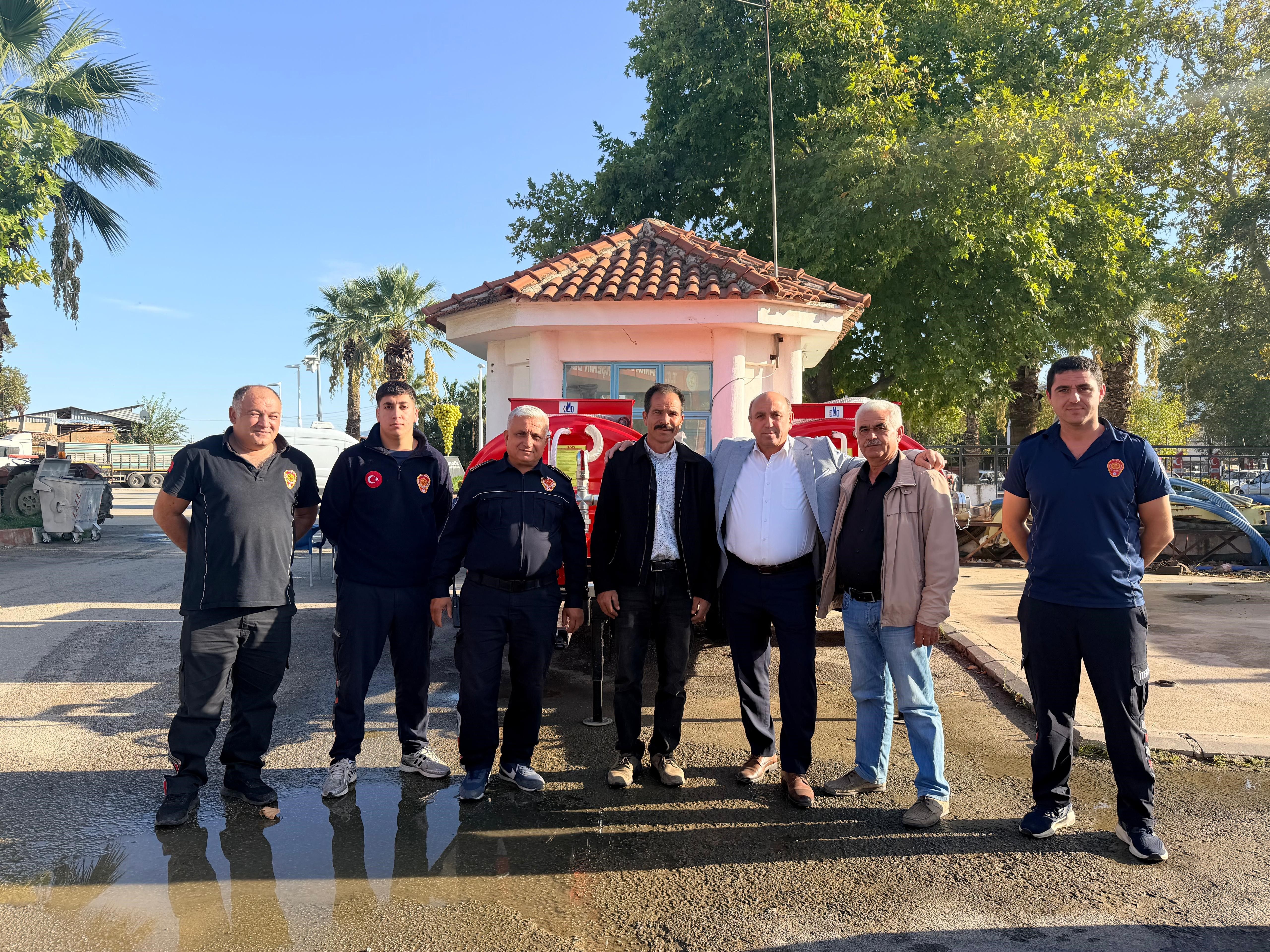 Sarıgöl'de Yangınlara Karşı Kritik Hamle Tanker Teslim Edildi (2)